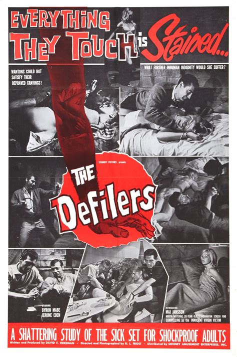 The Defilers (1965) sexploitation, sadism, roughie fetish film clip